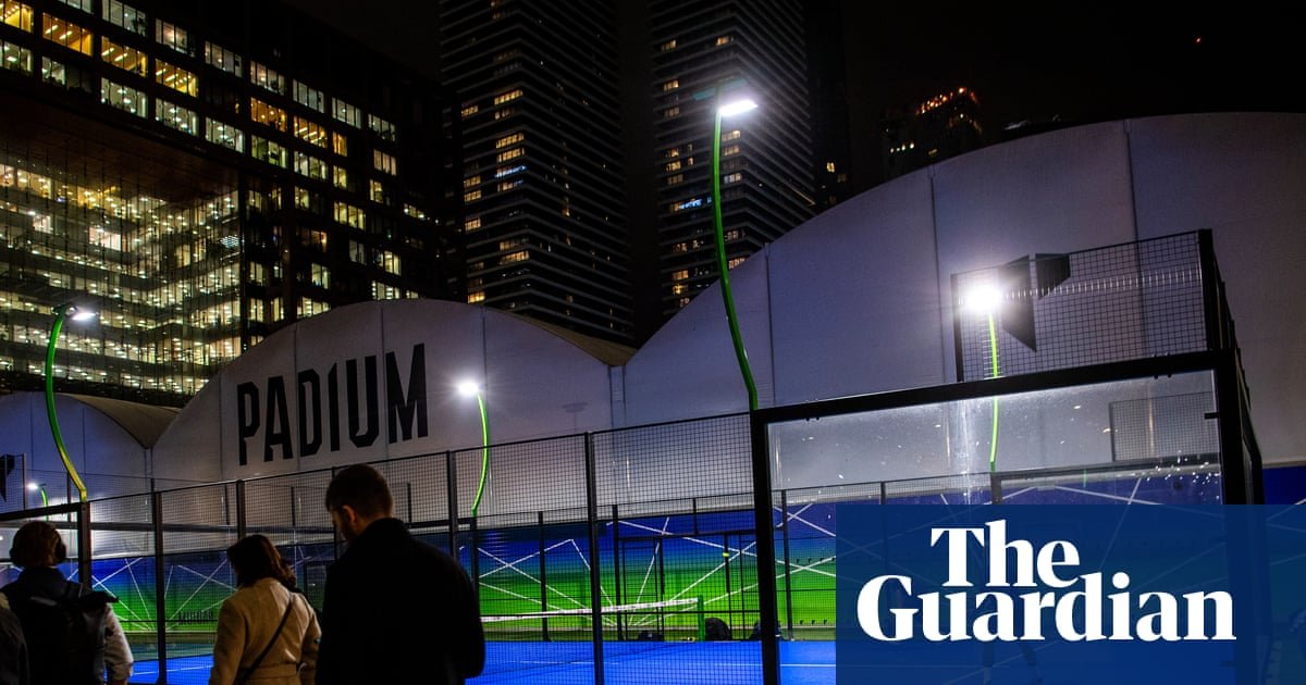 England losing tennis courts as number of padel facilities rises exponentially