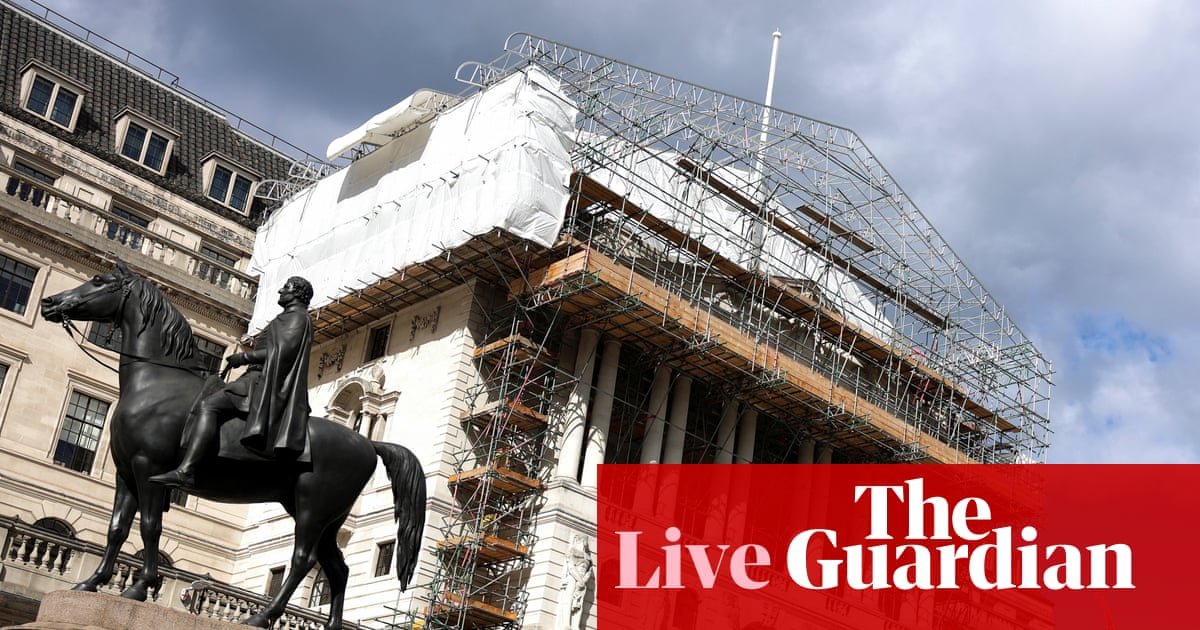 Bank of England expected to slow bond-buying programme and hold interest rates today – business live