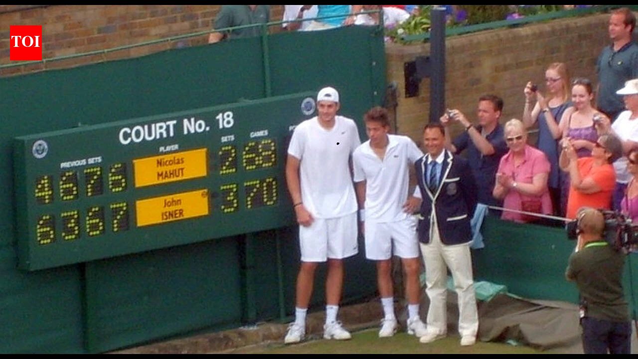 In 2010, a Wimbledon match got so long the scoreboard simply broke