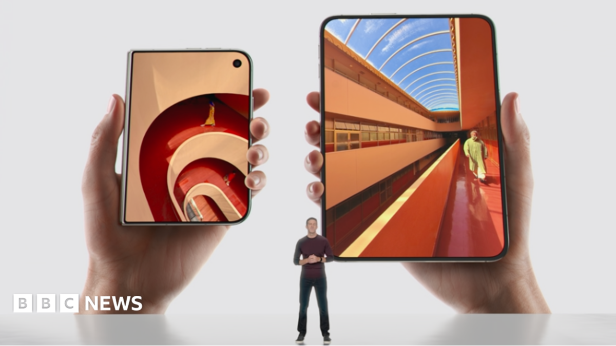 Apple unveils its first folding iPhone