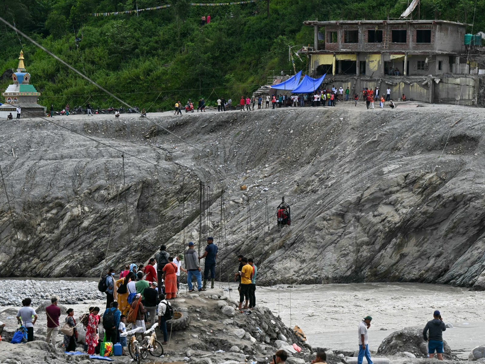 The Nepal floods question: When the Himalayas collapse, who gets warned?