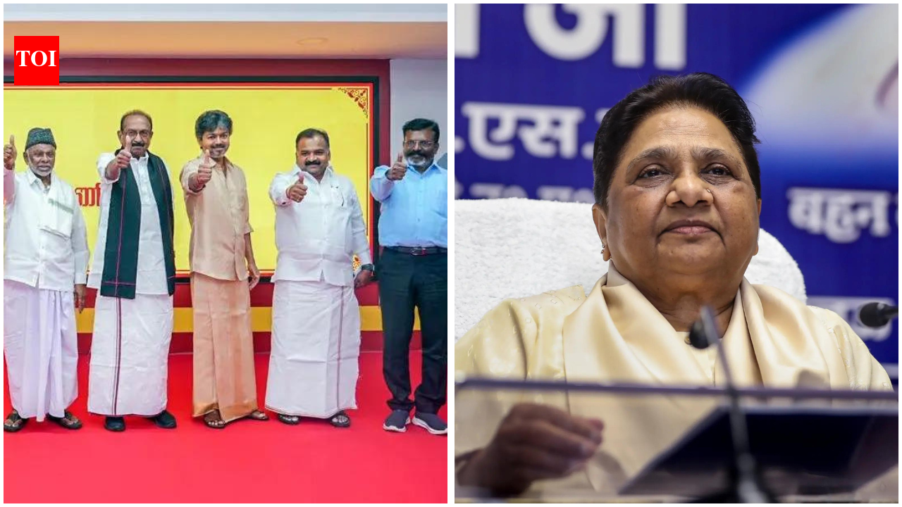 Evening news wrap: Vijay-led TVK alliance gets official name; Mayawati puts condition on nephew's party role & more