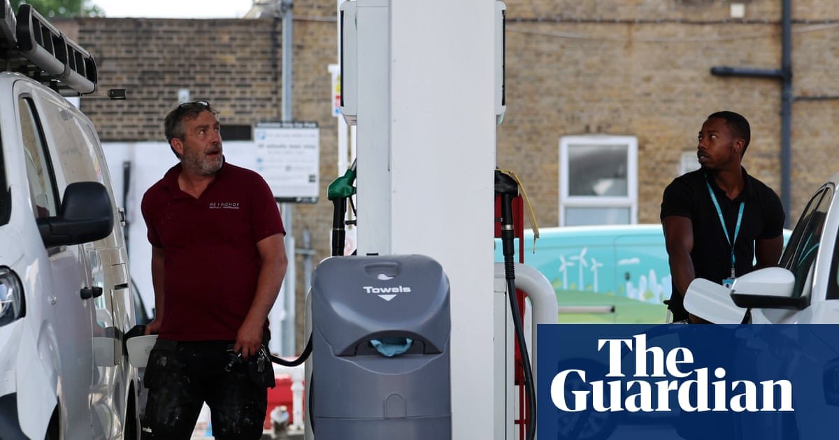 UK inflation rises to 3.1% as motor fuel prices jump by almost a quarter