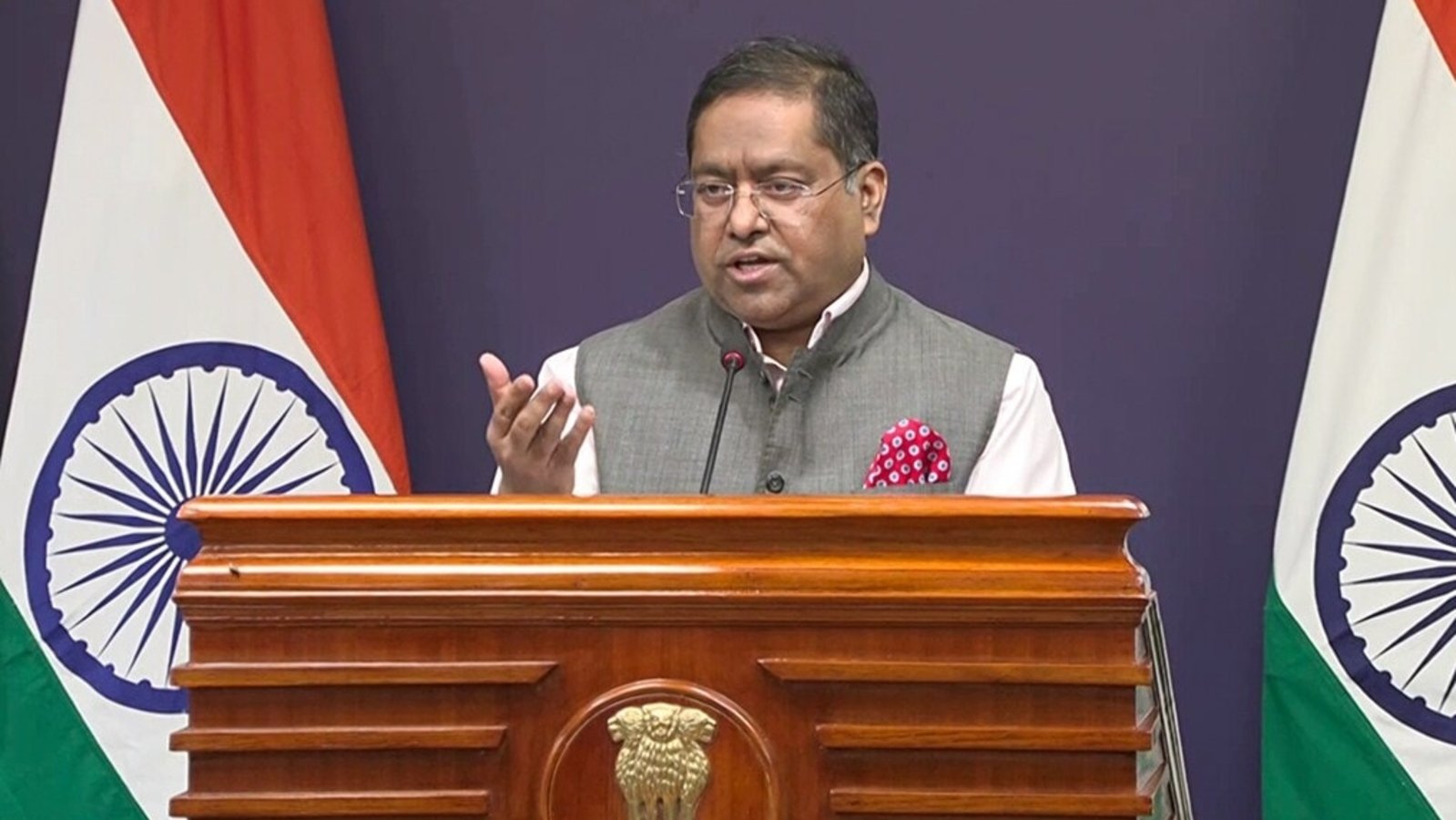 'Indian side has made clear...': MEA as Russia sanctions bill threatening 100% tariff clears US House