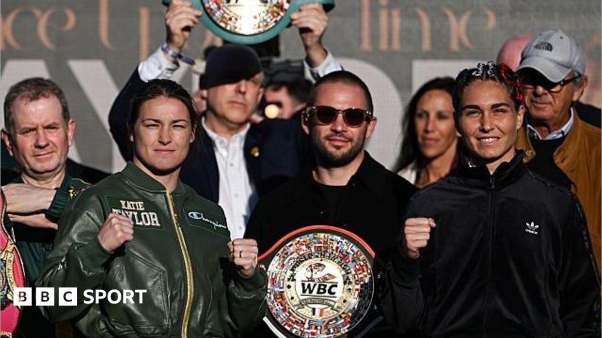 Emotional Taylor steps on to the scales one final time