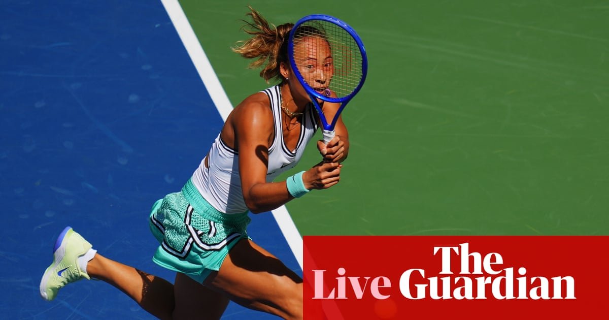 US Open 2026 quarter-finals: Zheng v Rybakina, Andreeva v Gauff – live