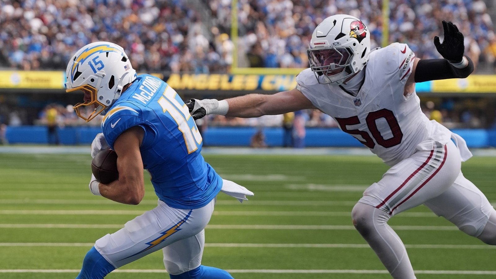 Ladd McConkey injury update: What happened to Chargers WR after scary collision? Doctor weighs in on latest concern