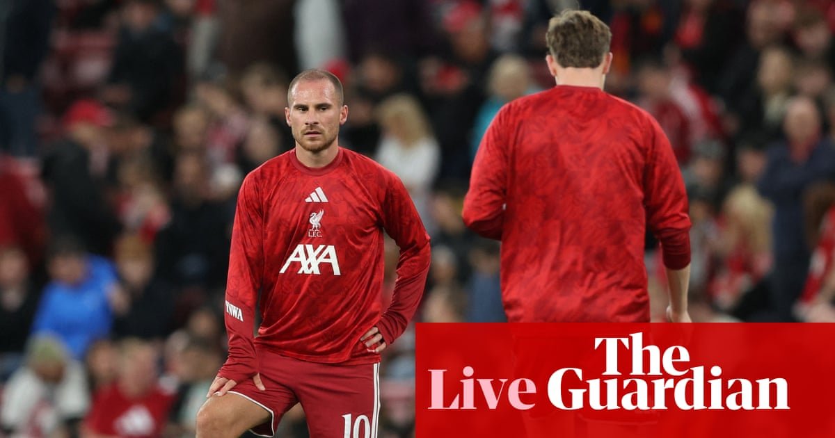 Liverpool v Tottenham Hotspur: Carabao Cup third round – live