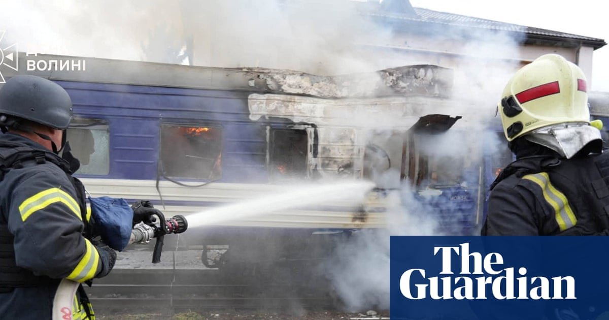 Russian drone hits Kyiv-Warsaw passenger train near Polish border