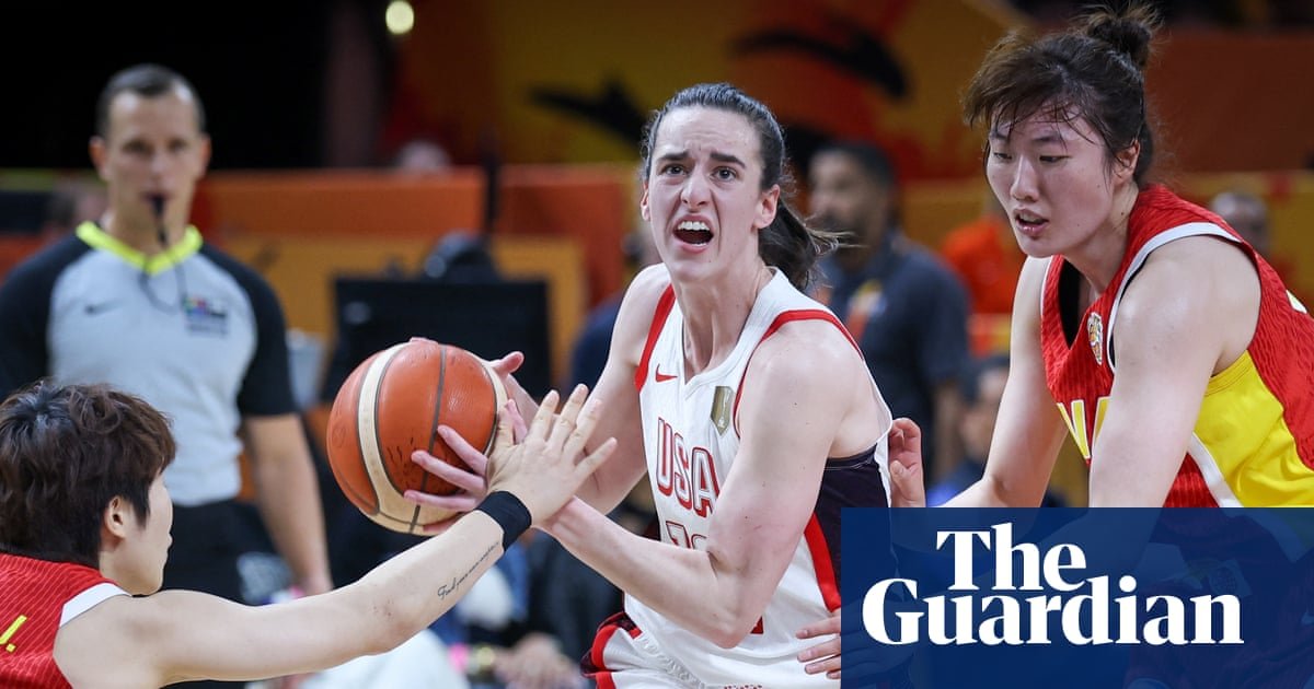 Caitlin Clark double-double helps USA rout China in Fiba World Cup opener