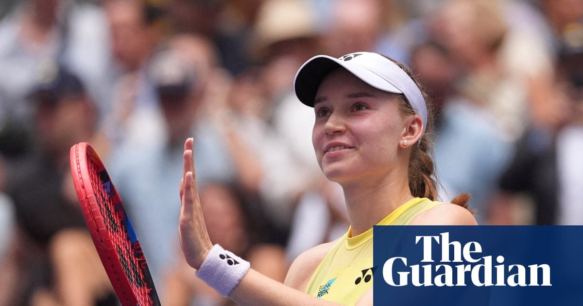 Rybakina sinks Zheng to grab No 1 spot and set up US Open semi-final with Gauff
