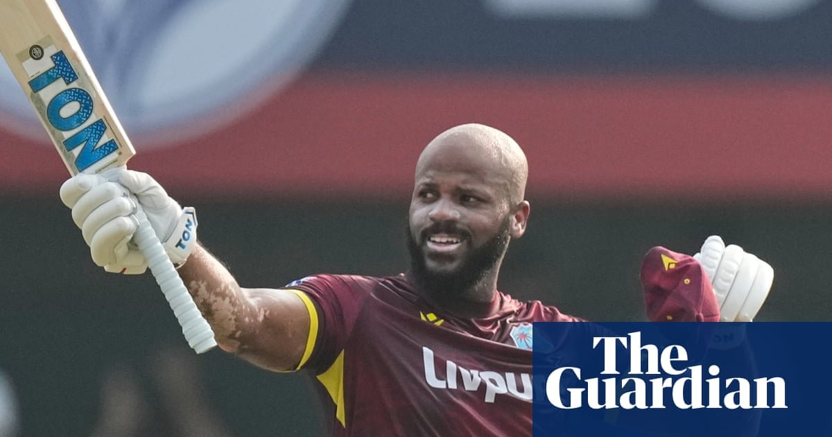 Three centurions propel West Indies to record ODI total against India