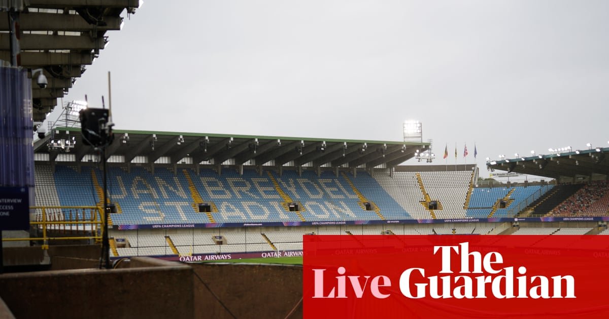 Club Brugge v Aston Villa: Champions League – live