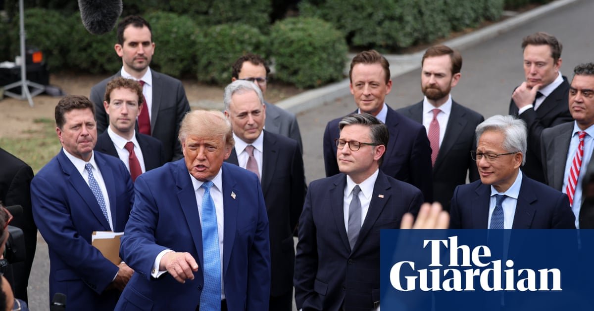 Trump announces vague ‘morally binding’ AI deal among tech CEOs for ‘tremendous self-policing’