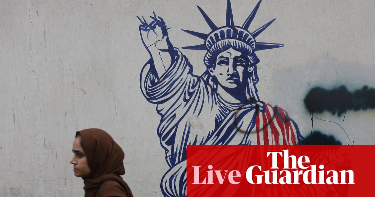 Iran says it ‘has no plans to negotiate with US’ despite Trump claims – US politics live
