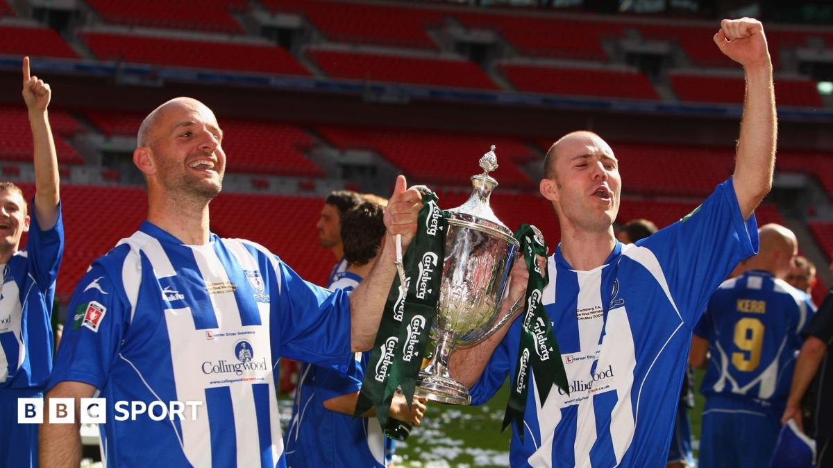 The part-timers who won three Wembley finals in a row