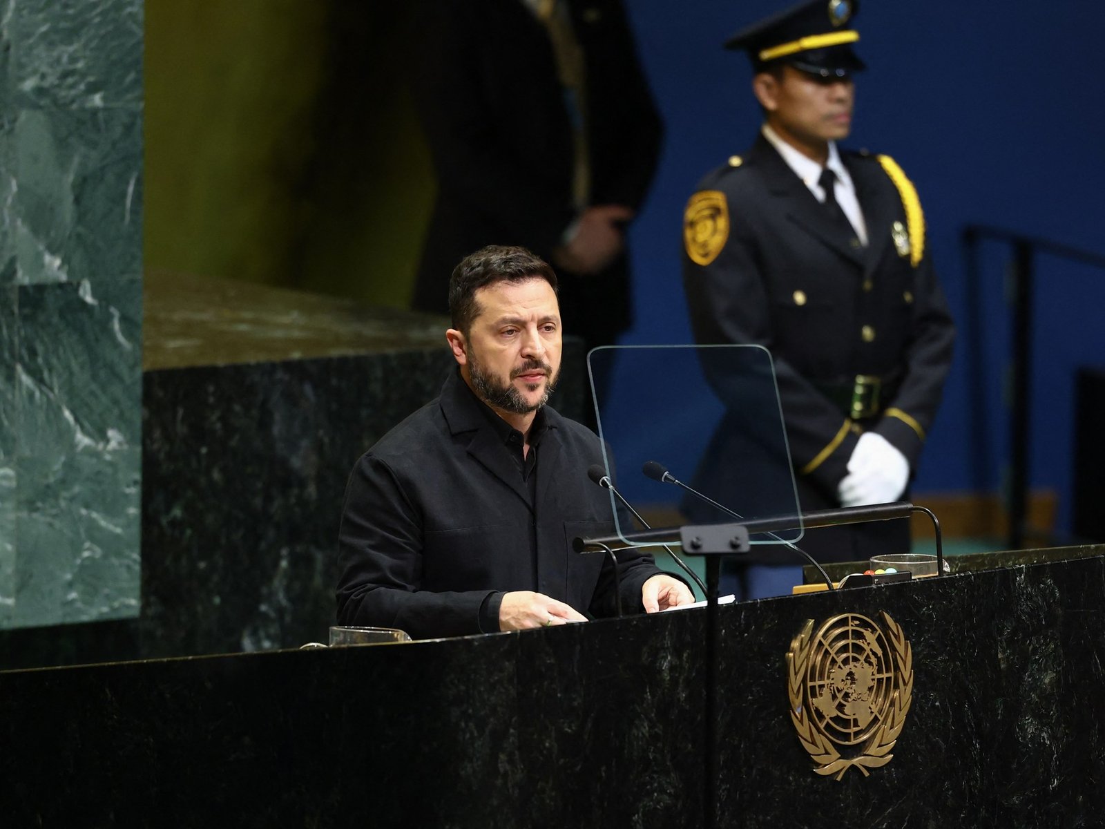 Ukraine’s Zelenskyy calls for sustained pressure to end ‘Putin’s crazy war’