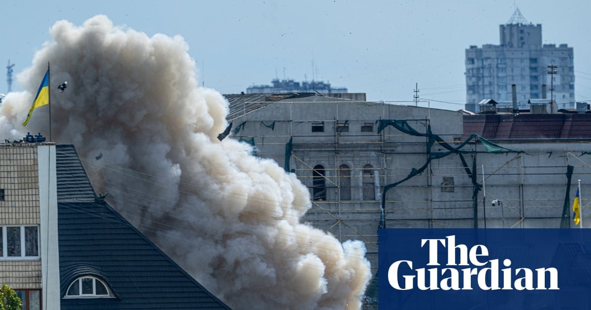 Russia strikes Ukraine intelligence HQ in ‘major escalation’