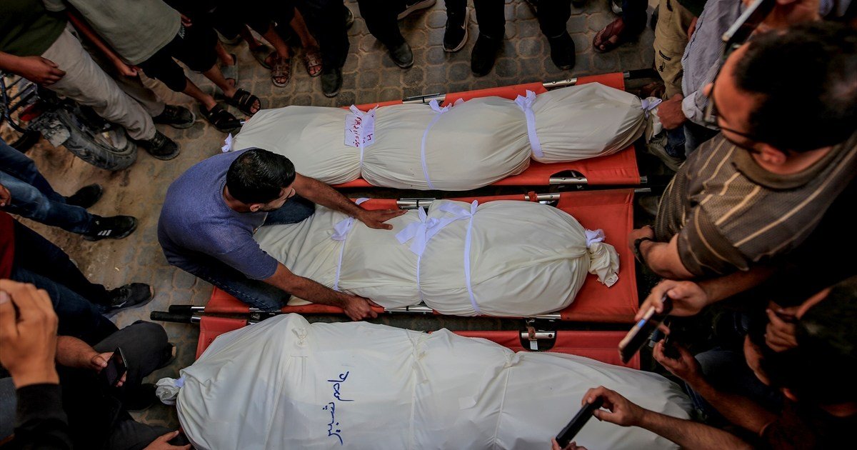 Gaza teams recover remains of 55 people nearly 3 years after Israeli strike