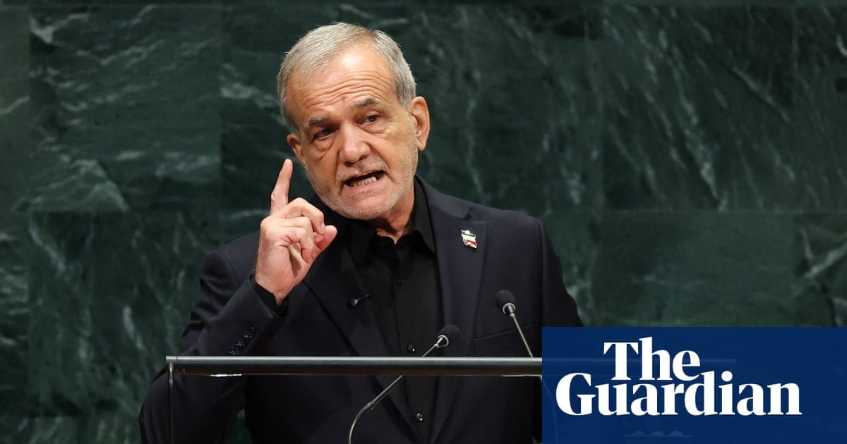 Iran’s leader hits out at ‘bully’ Trump in UN speech but signals willingness to talk