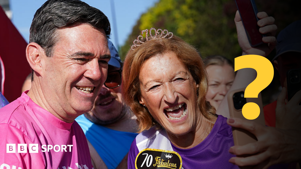 Weekly sports quiz: What was PM's Great North Run time?