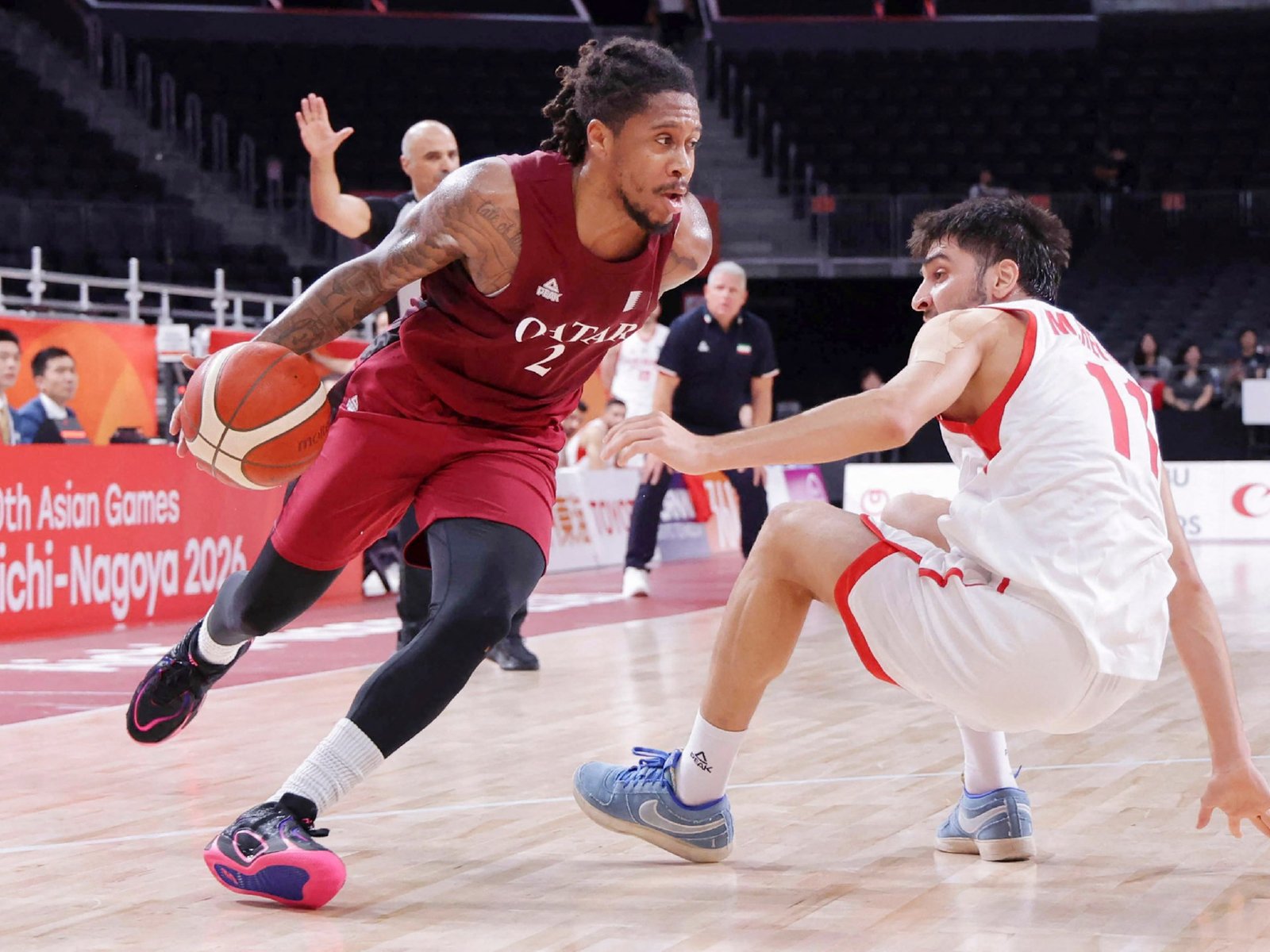 Qatar beat Iran in men’s basketball as Asian Games begin in Japan