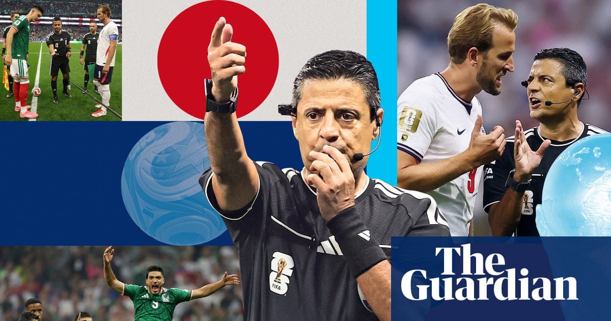‘The noise was unbelievable’: the referee’s view of Mexico v England at the World Cup