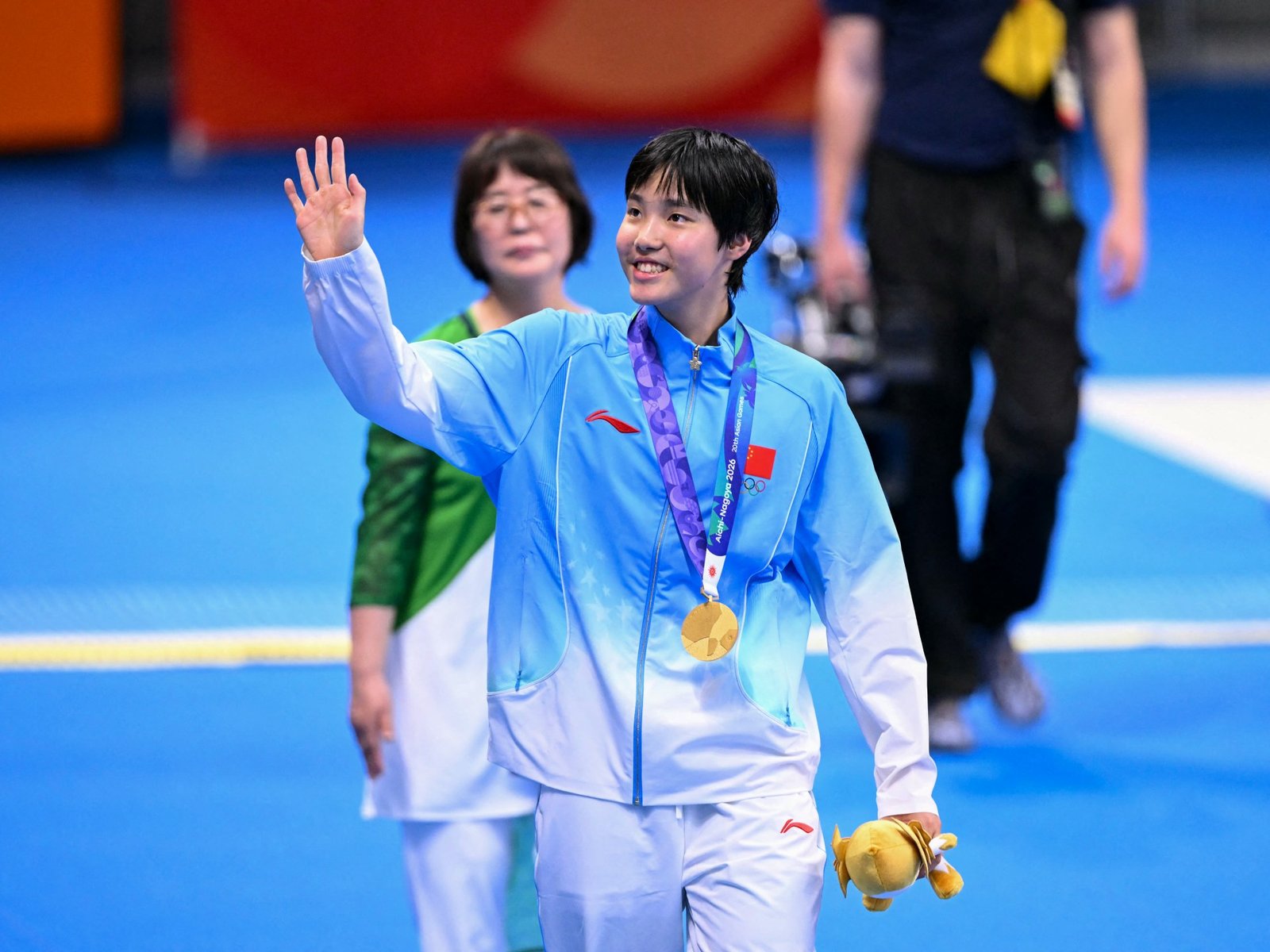 Who is Yu Zidi, China’s 13-year-old swimming sensation?