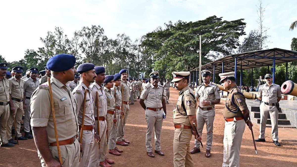Belagavi police make security arrangements for Ganeshothsava