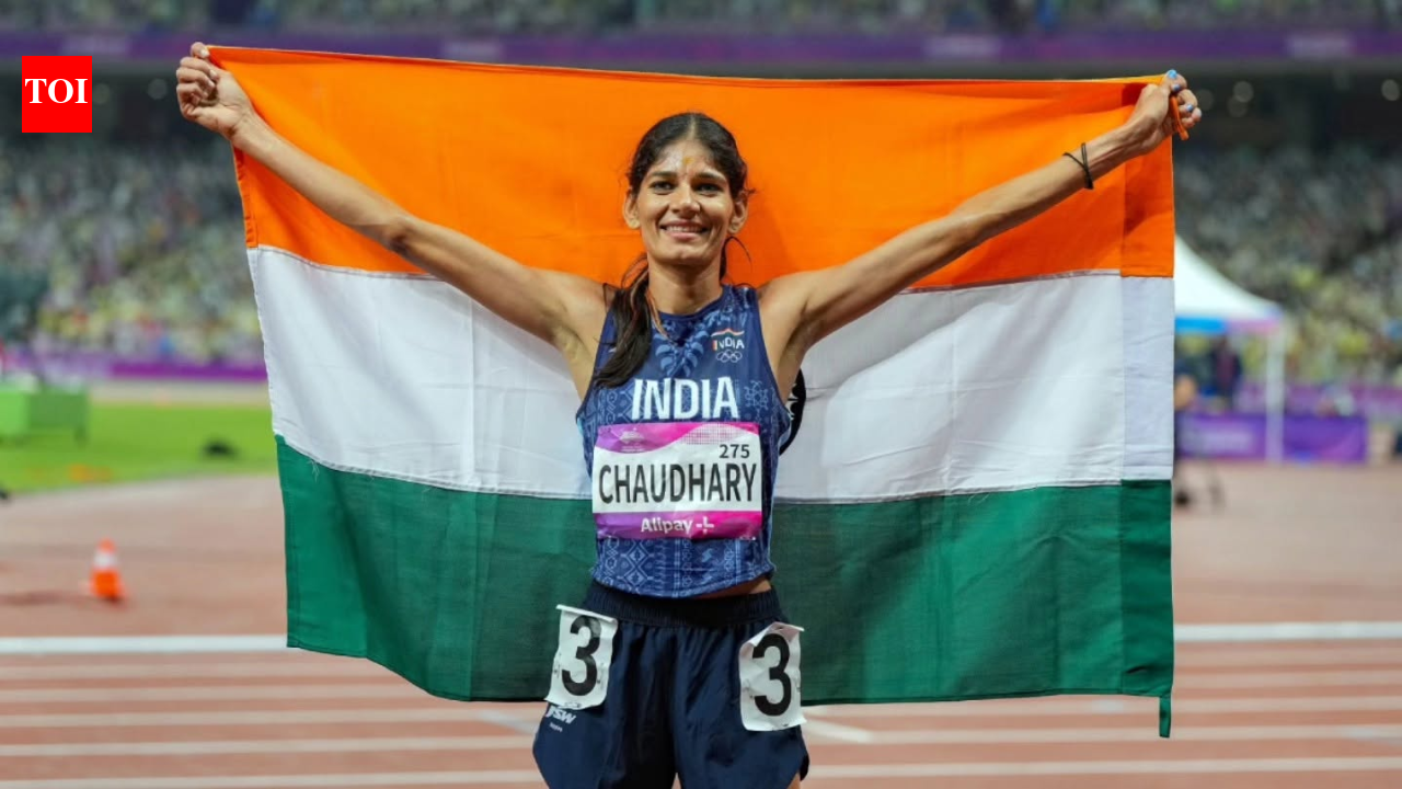 Parul Chaudhary breaks personal best to win second Asiad steeplechase medal