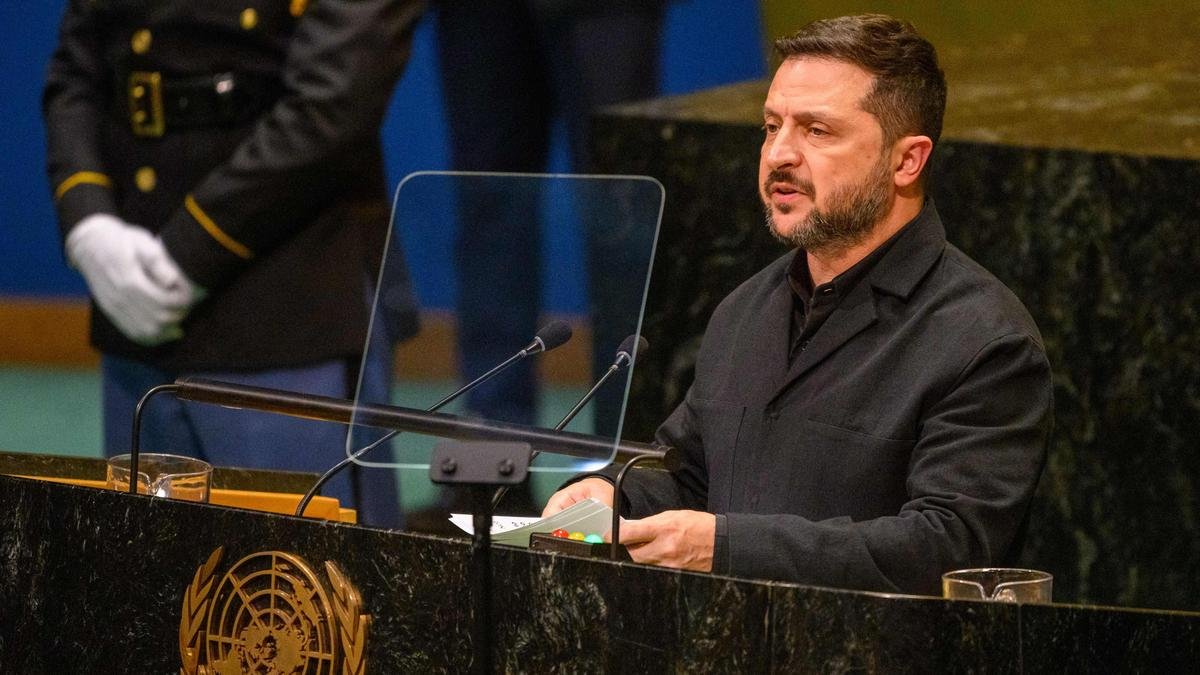 Zelenskyy, at UN, urges leaders to keep choking Russia’s revenues and impede its war efforts