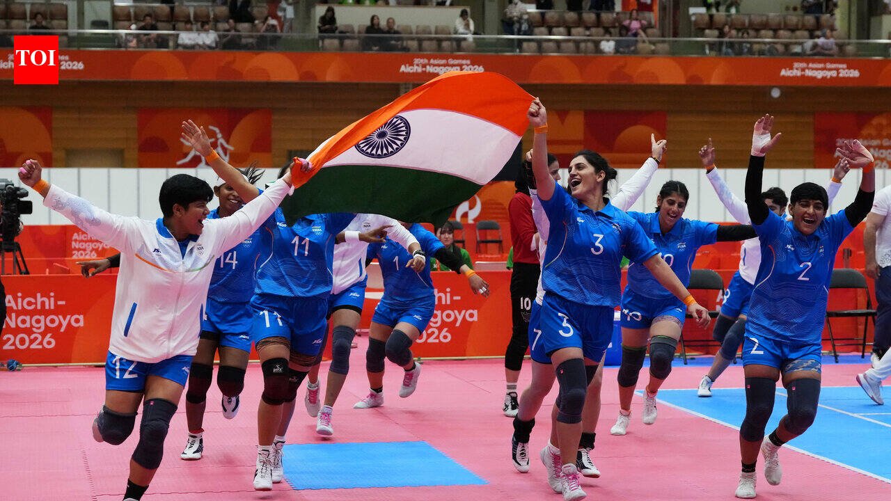 Another gold for India! Women’s kabaddi team beats Iran to clinch Asiad title