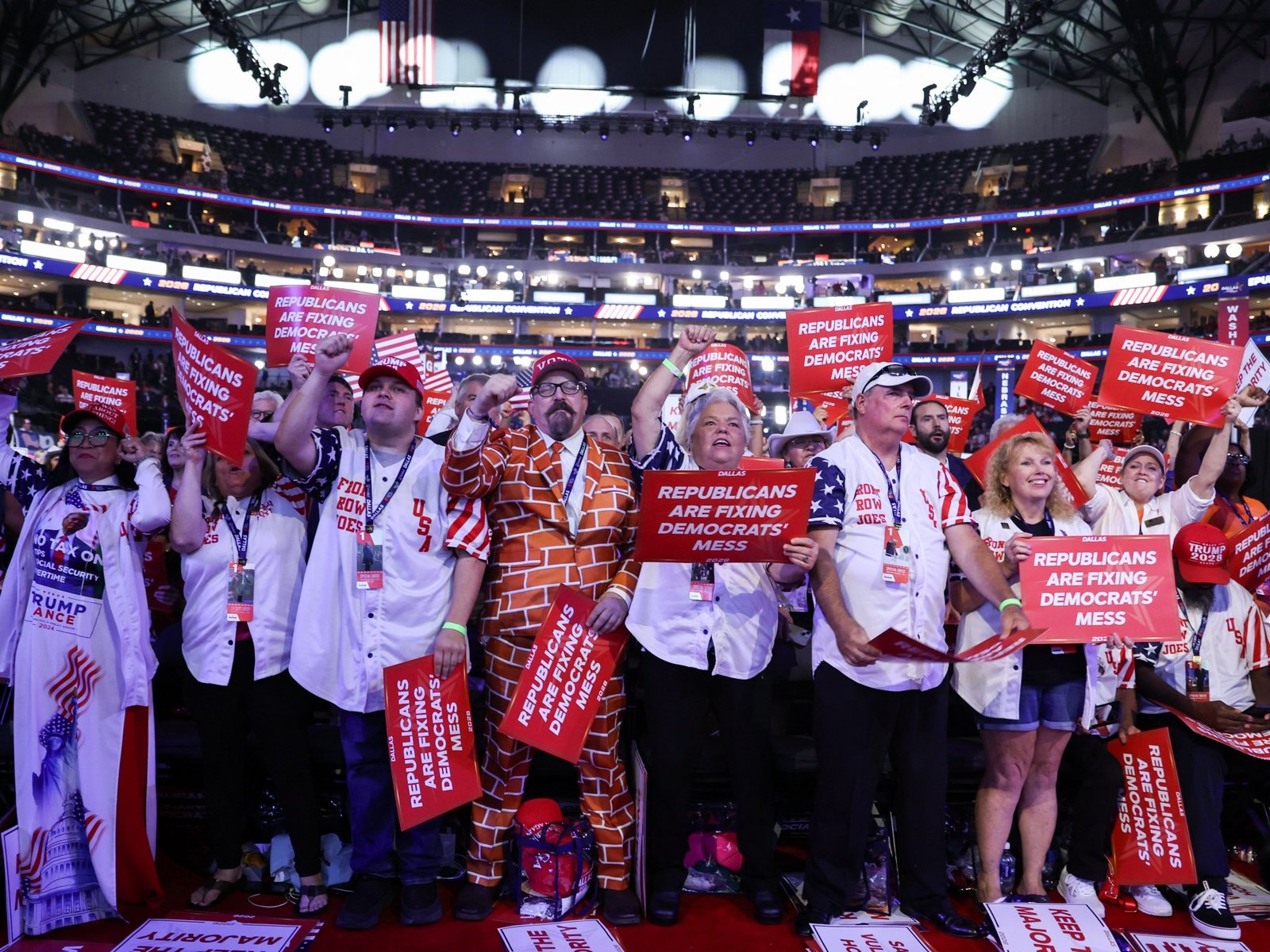 Iran war looms over Trump at Republican midterm convention in Dallas