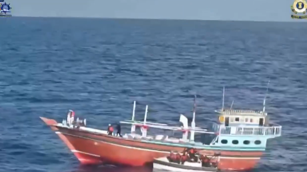 ₹3,000 crore drugs seized from Iranian boat in Arabian Sea; 5 Pakistan nationals detained
