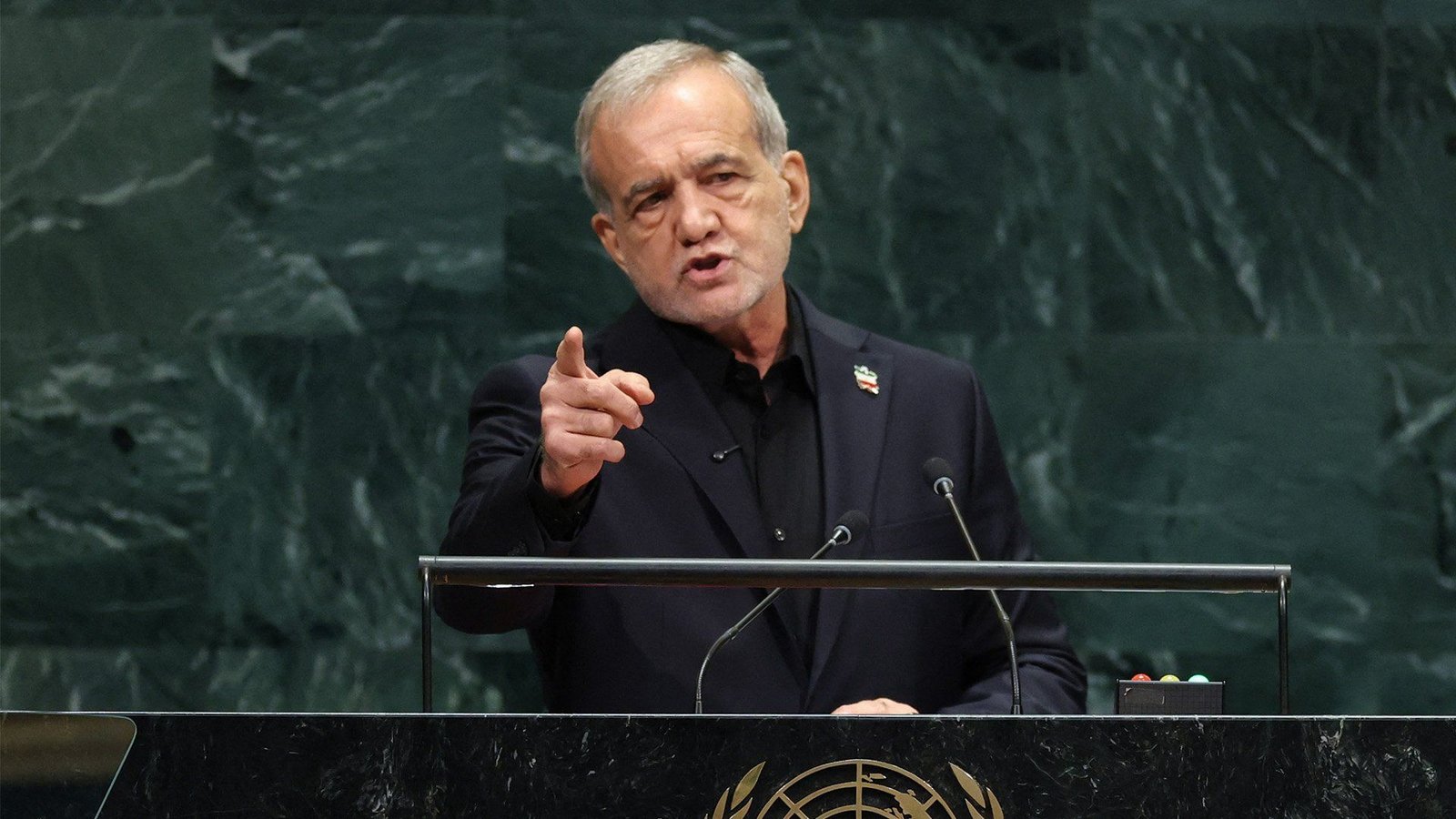 Iran’s Pezeshkian slams ‘terrorist’ US but extols diplomacy in UN speech