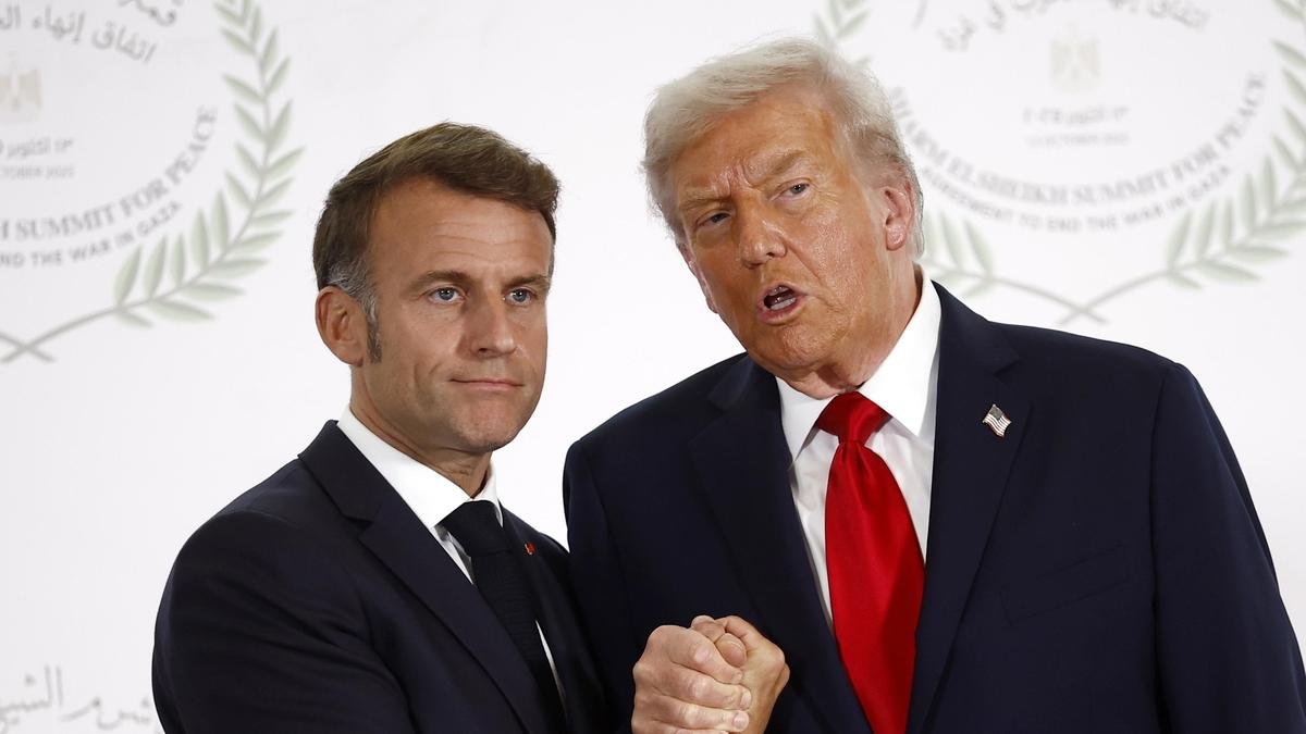 Macron says talks with Trump on Red Sea, Ukraine ‘constructive’