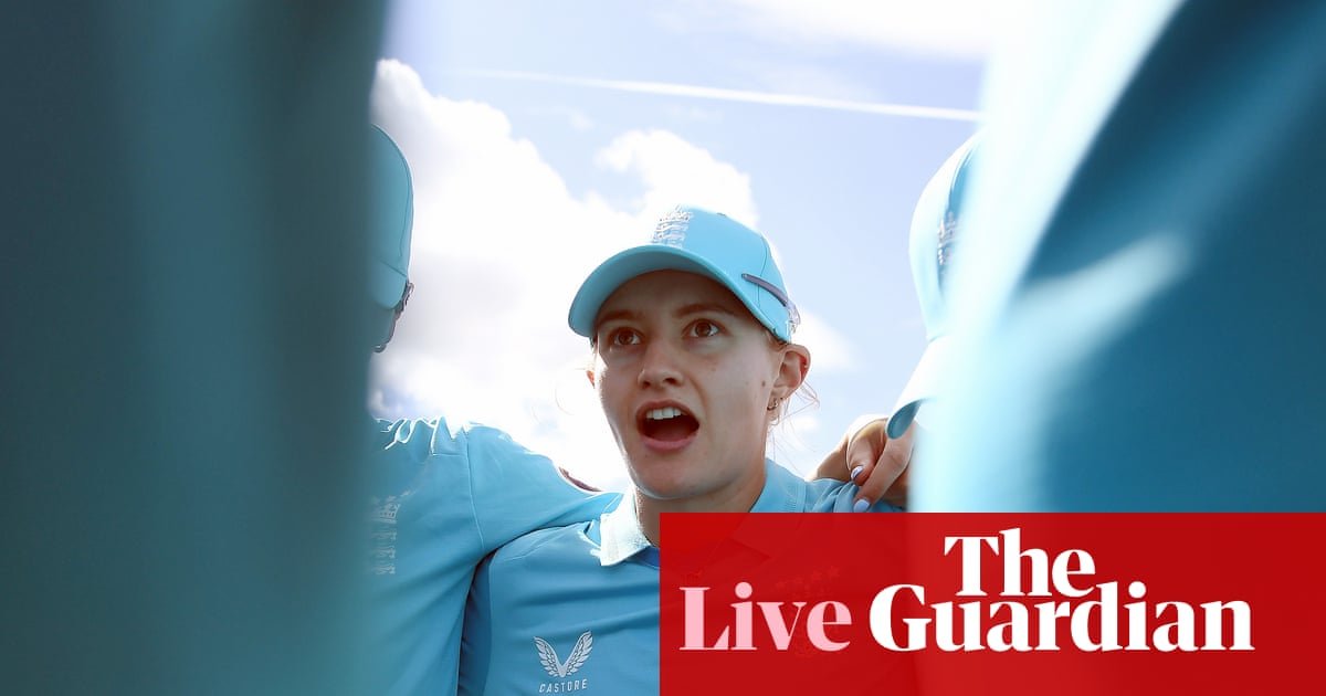 England v Ireland: second women’s cricket one-day international – live