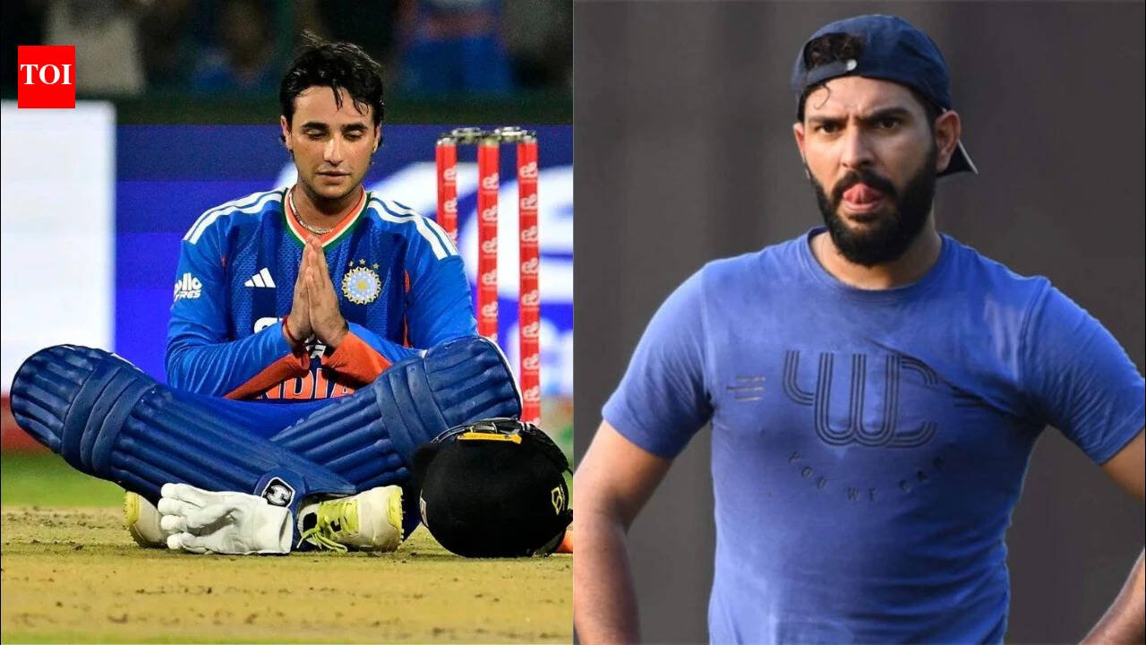 Abhishek Sharma reveals Yuvraj's message after scoring record-breaking century