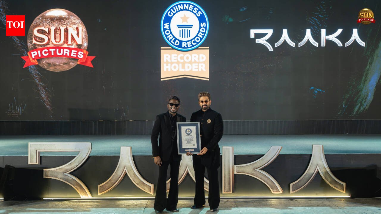 Allu Arjun's 'Raaka' enters Guinness Book of world records for THIS