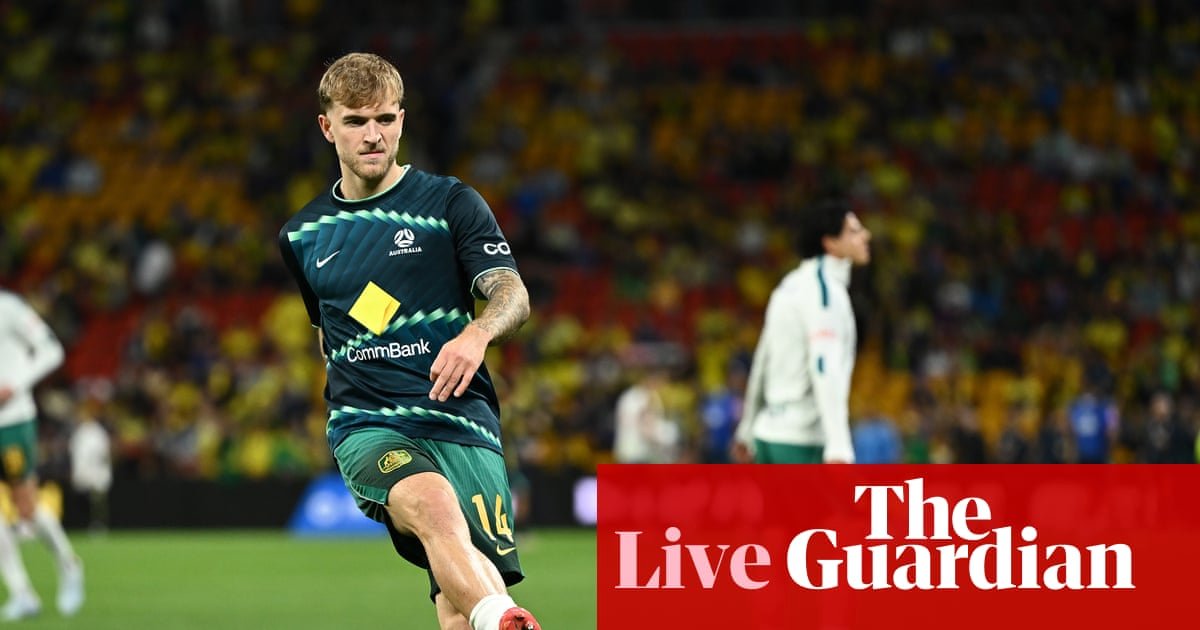 Australia v Brazil: men’s international football friendly – live