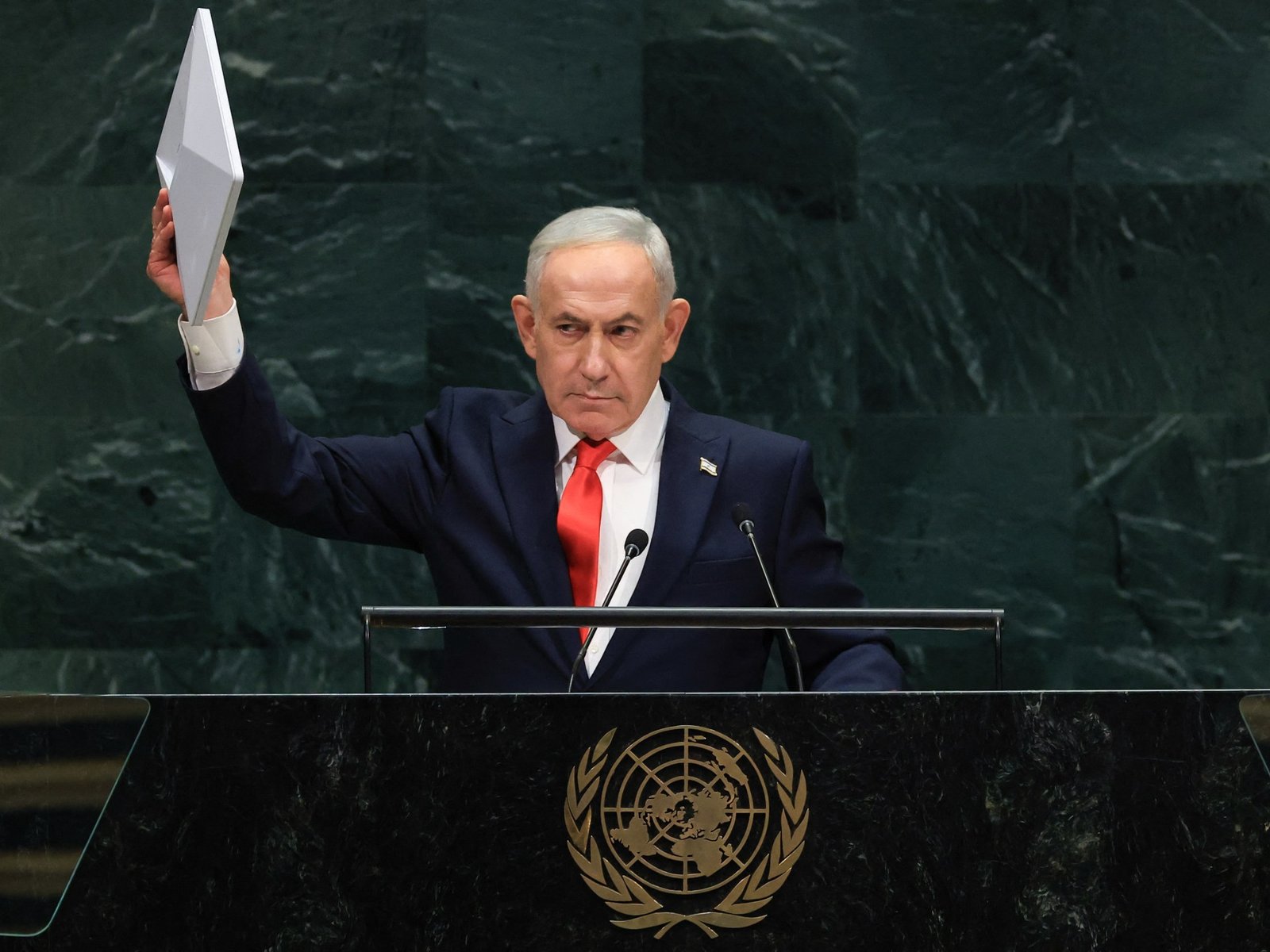 Benjamin Netanyahu attacks Israel’s enemies and allies in UN speech