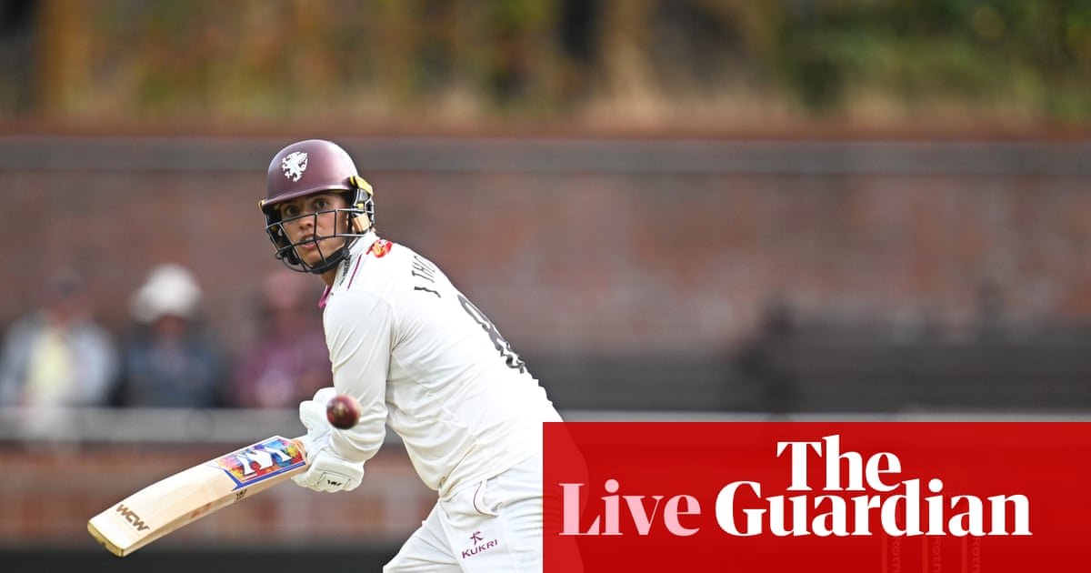 Somerset dominate Glamorgan; Yorkshire struggle against Surrey: county cricket, day one – as it happened