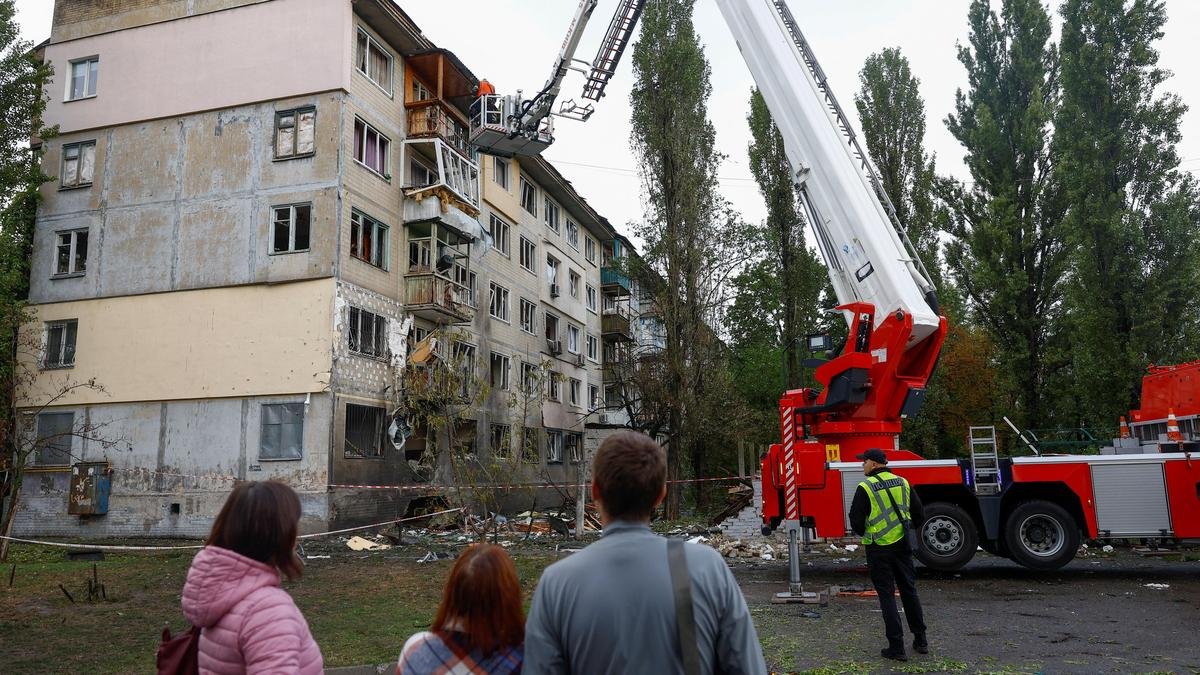 Russia strikes Ukraine industrial sites, killing three, officials say