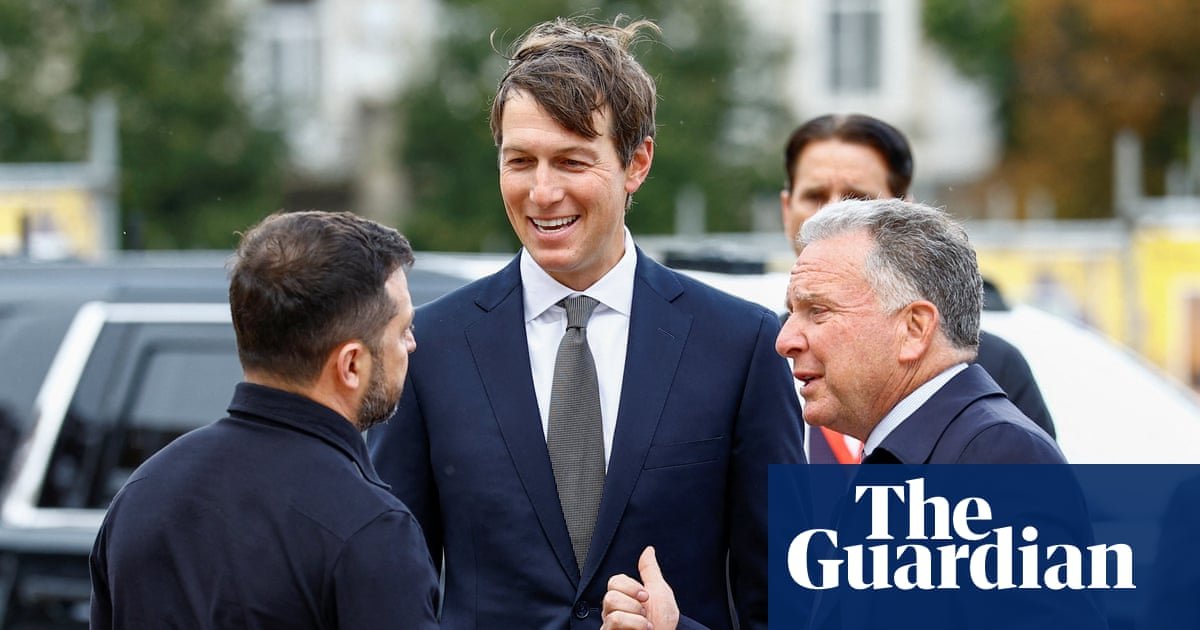 US envoys Kushner and Witkoff arrive in Kyiv to hold talks on ending war