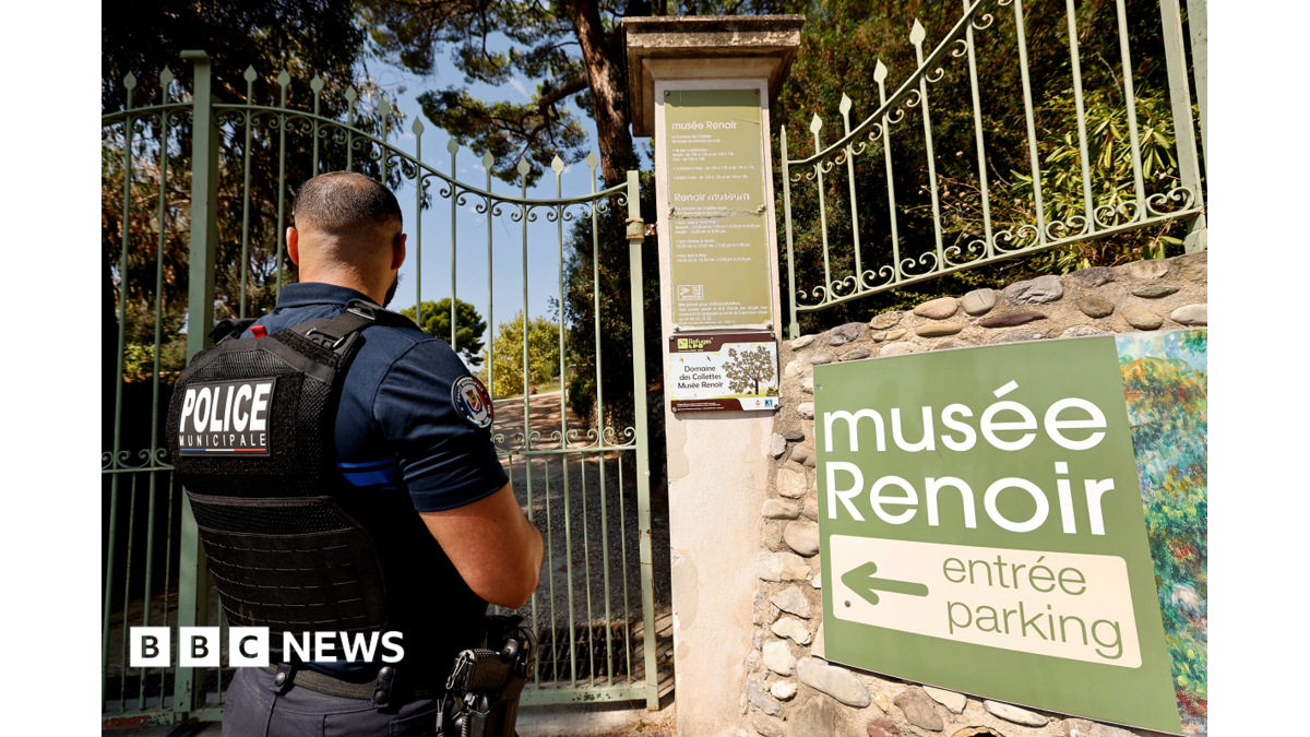 Four Renoir paintings worth millions stolen in French museum heist