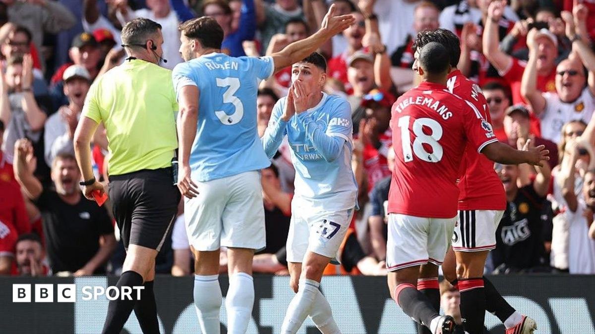 Foden red but Haaland scores winner - Utd v City player ratings