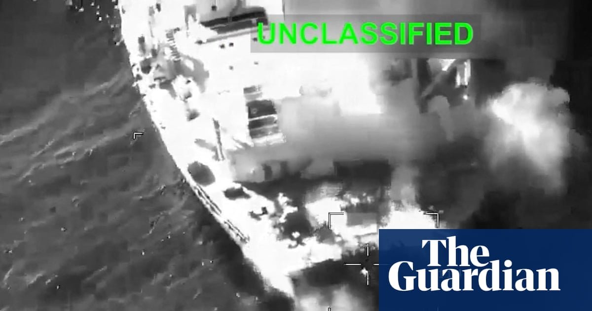 US military says it struck three Iranian tankers after American warships came under missile attack