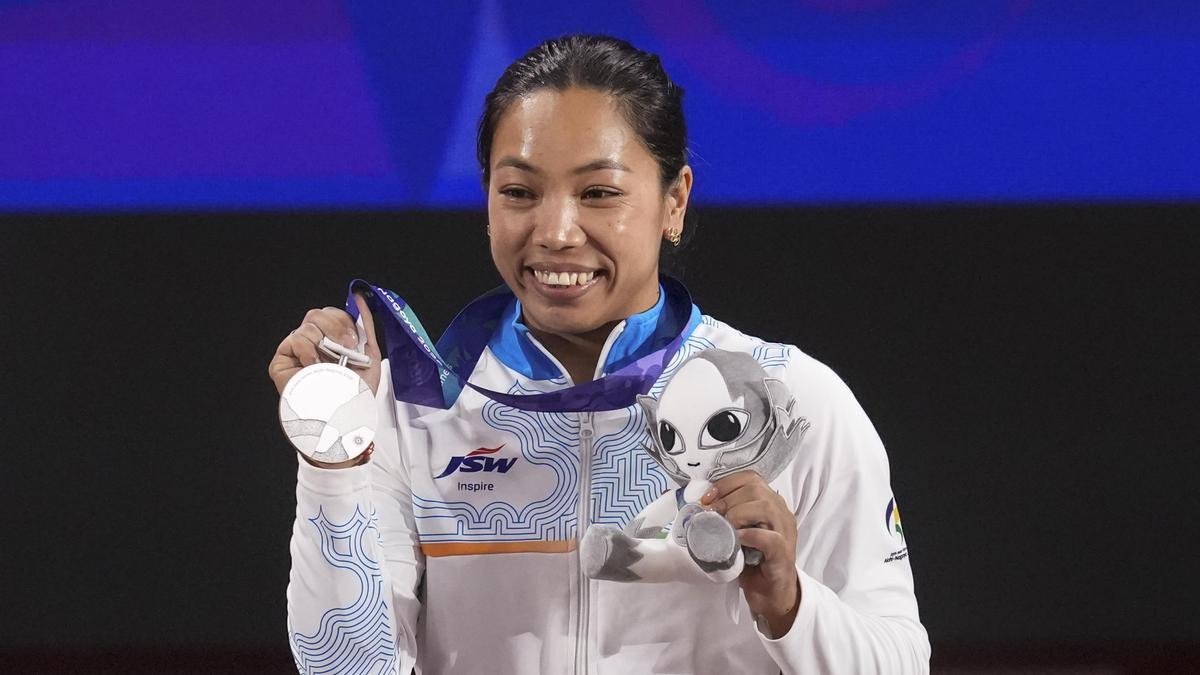 Asian Games 2026: Mirabai Chanu wins silver in 49kg weightlifting