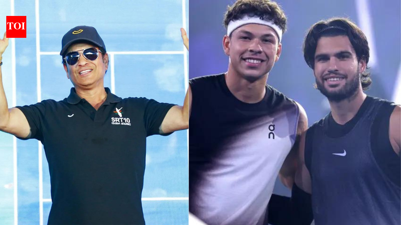 'That was some tennis!': Sachin Tendulkar in awe of Shelton’s epic win over Alcaraz