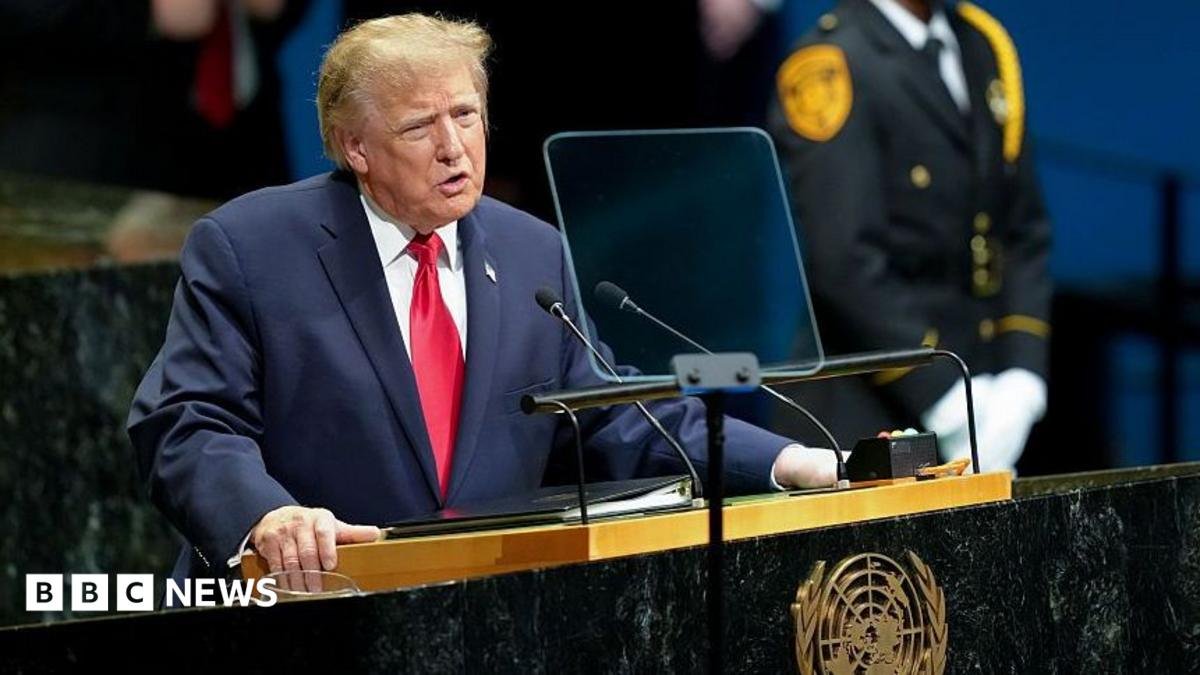 Trump threatens to 'annihilate' Iran in UN speech as officials from both countries meet on sidelines